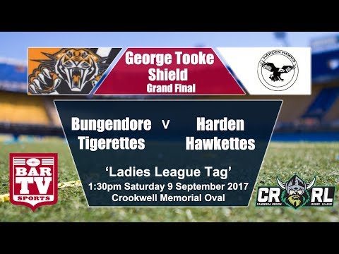 2017 Canberra RL George Tooke Shield Ladies League Tag Grand Final - Harden v Bungendore