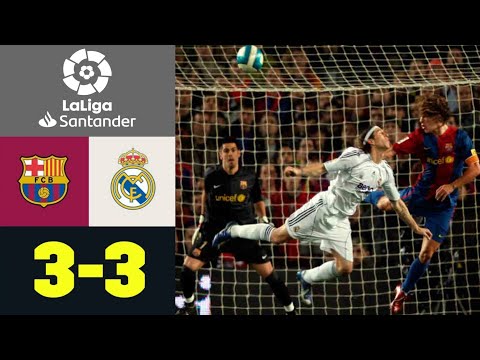 FC. Barcelona 3-3 Real Madrid 2007