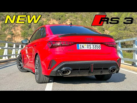 2025 Audi RS3 // REVIEW on ROAD & TRACK with 0-100 100-200