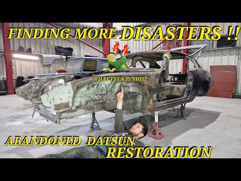 Finding More DISASTERS & MISERY On Our Abandoned Datsun 260Z Restoration Project