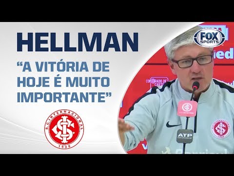 PÓS-JOGO AO VIVO! Internacional vence a Chapeconse por 1x0; Odair Helmann concede entrevista coletiv