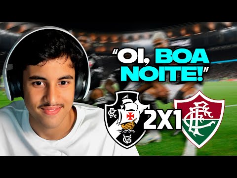 RENATO REAGE: VASCO 2 X 1 FLUMINENSE | MELHORES MOMENTOS | SEMIFINAL COPA DO BRASIL 2025 | ge.globo
