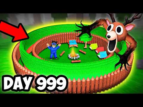 I Built the SAFEST BASE in 99 Nights in the Forest!