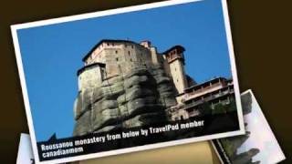 preview picture of video 'Roussanou Monastery - Meteora, Thessaly, Greece'