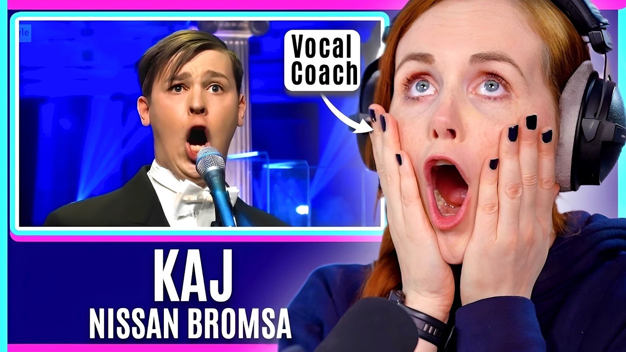 Funny?! But... That Voice?!  🤯 | KAJ - "Nissan Bromsa" (Nessun Dorma Cover) | Vocal Coach Reacts
