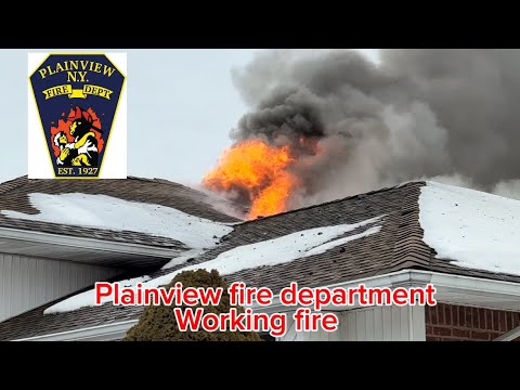 Plainview 2nd Alarm working house fire