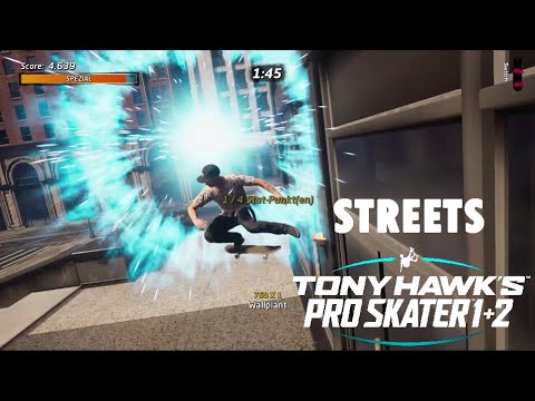 THPS 1+2 STREETS Stat Points | Tony Hawks Pro Skater 1+2