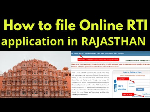 Kulsh Alok  How to file Online RTI application?