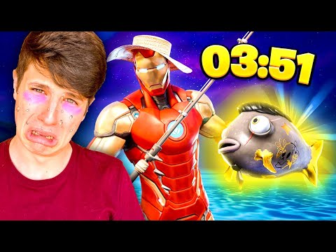 HO PESCATO 24 ORE PER TROVARE IL PESCE DI MIDA!! Non Ci Credo Fortnite ITA
