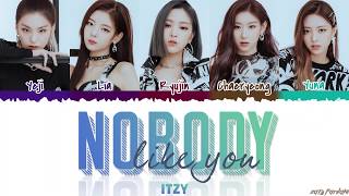 ITZY - NOBODY LIKE YOU Lyrics Color Coded_Han_Rom_