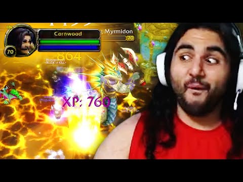 Esfand hits lvl 70 in Burning Crusade Classic Beta