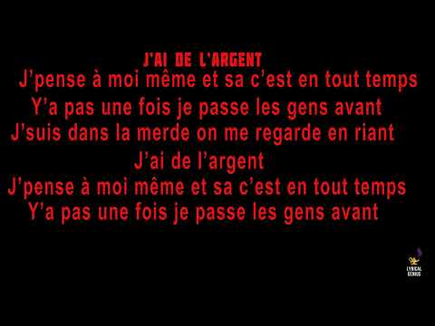 JPS x KiiiD x Terry - J’ai De L’argent (LYRICS)