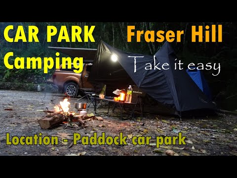 Car Park Camping in Fraser Hill | Family and solo camping in Bukit Fraser | Fraser hill campsite