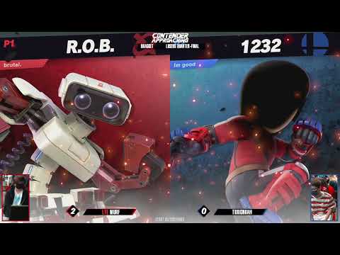 CA 76 - ToxicNoah (Mii Brawler) Vs. murf (ROB) - Losers Quarters - SSBU