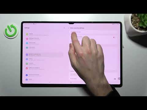 How to Lock SIM Card with SIM PIN in Samsung Galaxy Tab S8 Ultra - Set SIM PIN