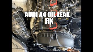 Audi A4 B8 Upper Timing Chain Cover Gasket Oil Leak Fix 2009-2016