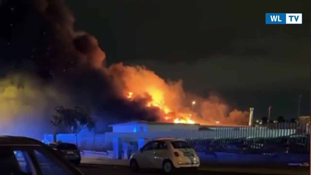 Incendio devasta ristorante a Ragusa,14 persone in ospedale