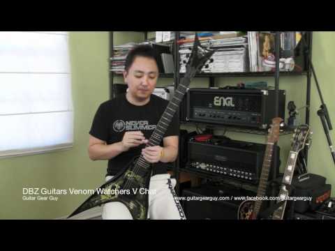 DBZ Guitars Venom Watchers V Chat