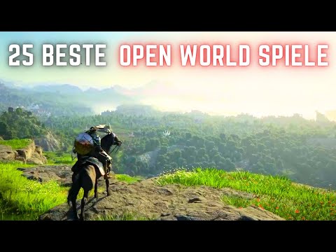 25 riesige BESTE neue OPEN WORLD Spiele 2023/2024 (für PC, PS5 oder Xbox S/X)