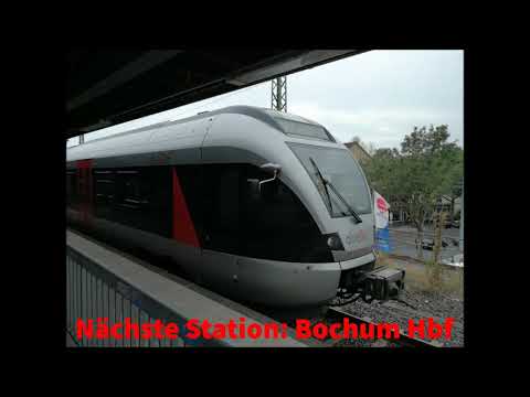 [Abellio Rail NRW] Ansagen RB46 Bochum Hbf-Gelsenkirchen Hbf