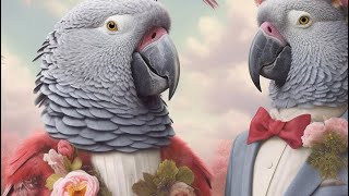 How To: African Grey See Diff Male Vs Female #parrot_bliss #parrots #Africangrey