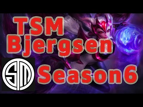 TSM Bjergsen Ahri MID vs Diana Patch 6.21