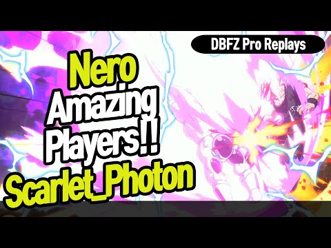 【DBFZ】 Scarlet_Photon vs Nero, Amazing Players!! 【DBFZ Pro Replays】