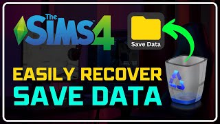 How to Recover Sims 4 DELETED SAVE FILE || Restore LOST Sims 4 Save Game & Family [HIDDEN TRICK]