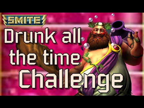 SMITE Bacchus, Drunk All The Time Challenge