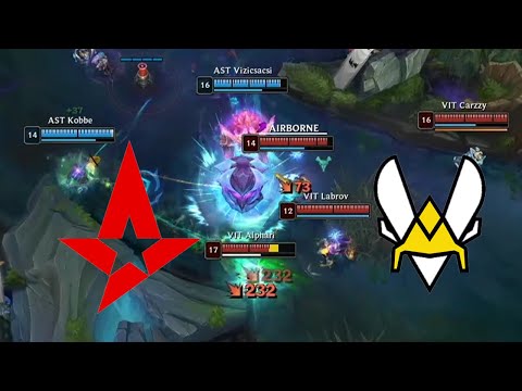 Astralis comes back from a 7k gold deficit against Team Vitality