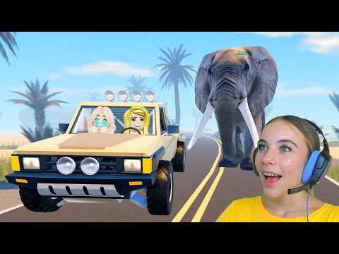 ПУТЕШЕСТВИЕ В АФРИКУ С МАЛЫШОМ АЛЁНОЙ в ROBLOX!