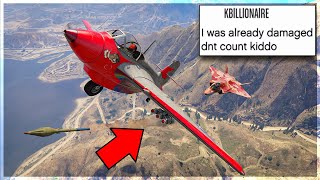 Starling Trolling a F-160 Raiju Tryhard (Salty Regret) GTA Online