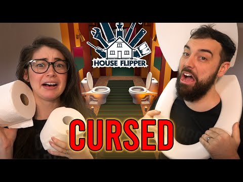 We Make a Truly Cursed House (House Flipper)