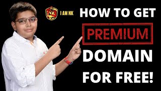 How to get a  premium domain for free