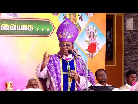 ஆயரின் மறையுரை - தீவு தியானம் திருப்பலி புனித தெரசாள் ஆலயம் - தங்கச்சிமடம்