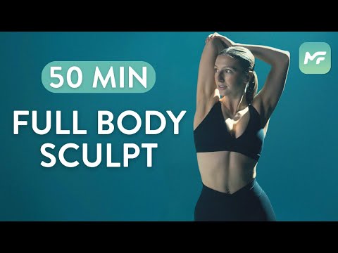 50 MIN FULL BODY SCULPT WORKOUT (MadFit App Fusion Program)