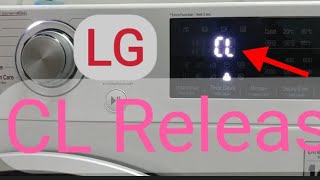 CL release LG washing Machine front loader Direct Drive 6motion.