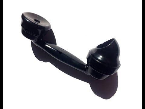 GPO Vintage Telephone Microphone 1940s - 1950s - Black image 5