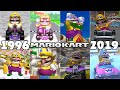 Evolution Of 1st Place Wario In Mario Kart Games 1996 2019