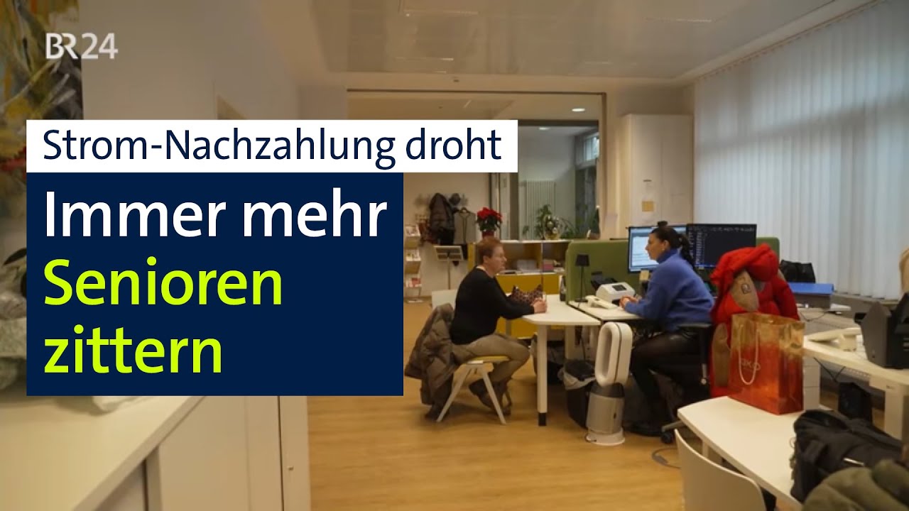 Angst vor Strom-Nachzahlung: Immer mehr Senioren können sie nicht zahlen | Abendschau | BR24