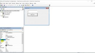 #Excel #VBA Tutorial - Data Entry by userform