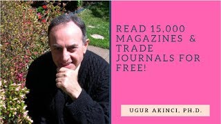 Read 15,000 Magazines  & Trade Journals Every Day for Free!