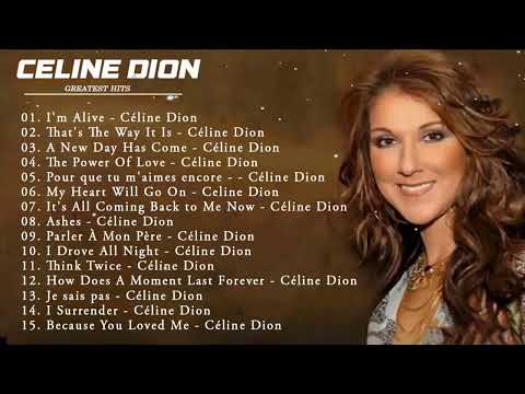 Celine Dion Greatest Hits - Best Songs 2023 ???? The Best of Celine Dion