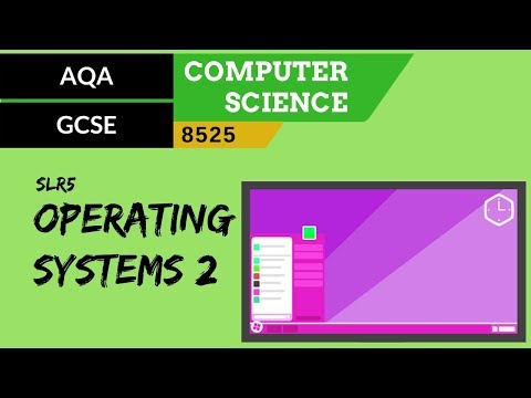26. AQA GCSE (8525) SLR5 - 3.4 Operating systems 2