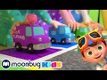 CoComelon Lagu Warna Mobil Kartun Anak Anak Moonbug Kids Indonesia