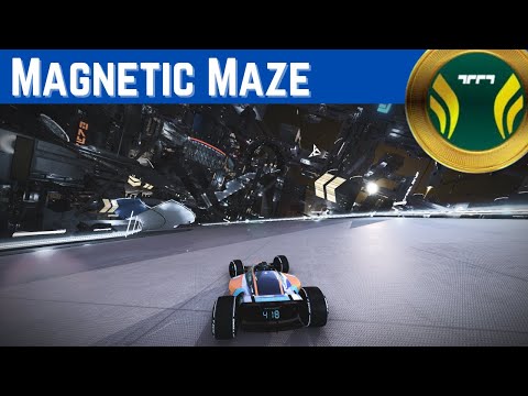 Trackmania TOTD AT - Magnetic Maze