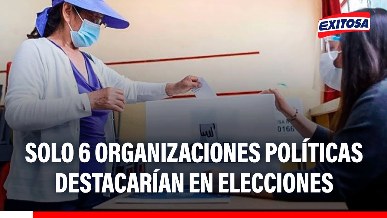 🔴🔵 Elecciones 2026: Solo 6 organizaciones políticas destacarán en el proceso, según experta