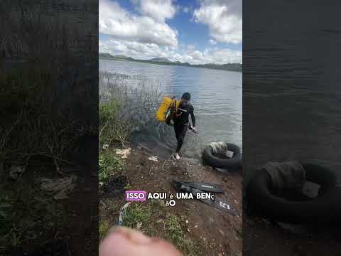 🤿um dia de pesca sub no Açude Epitácio Pessoa, em Boqueirão-PB! 🌊#PescaSub #BoqueirãoPB#Freediving