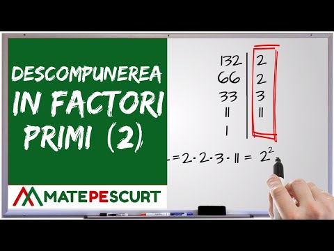 Descompunerea in factori primi (2)