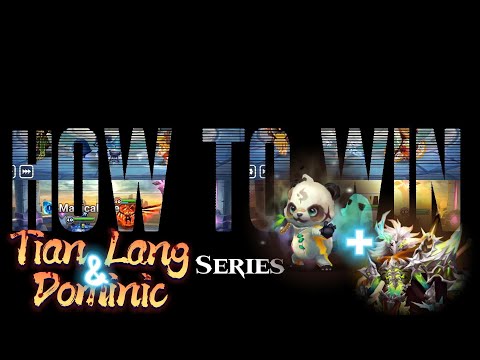 Summoners War - HowToWin? Tian Lang & Dominic Compilation (G3 Siege Battle)